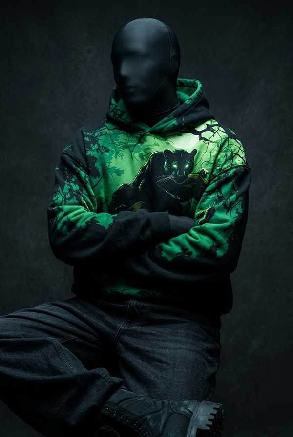 Jungle Phantom Signature Baggy Hoodie