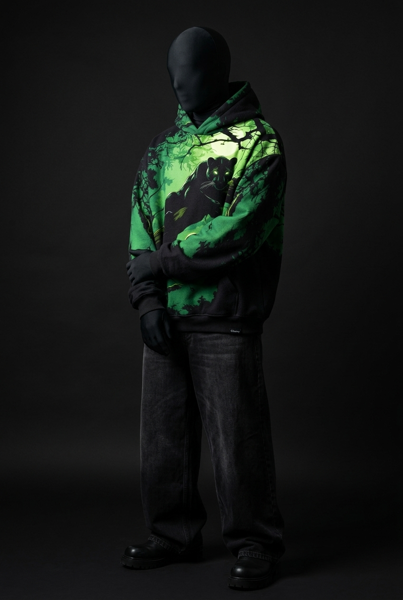 Jungle Phantom Signature Baggy Hoodie