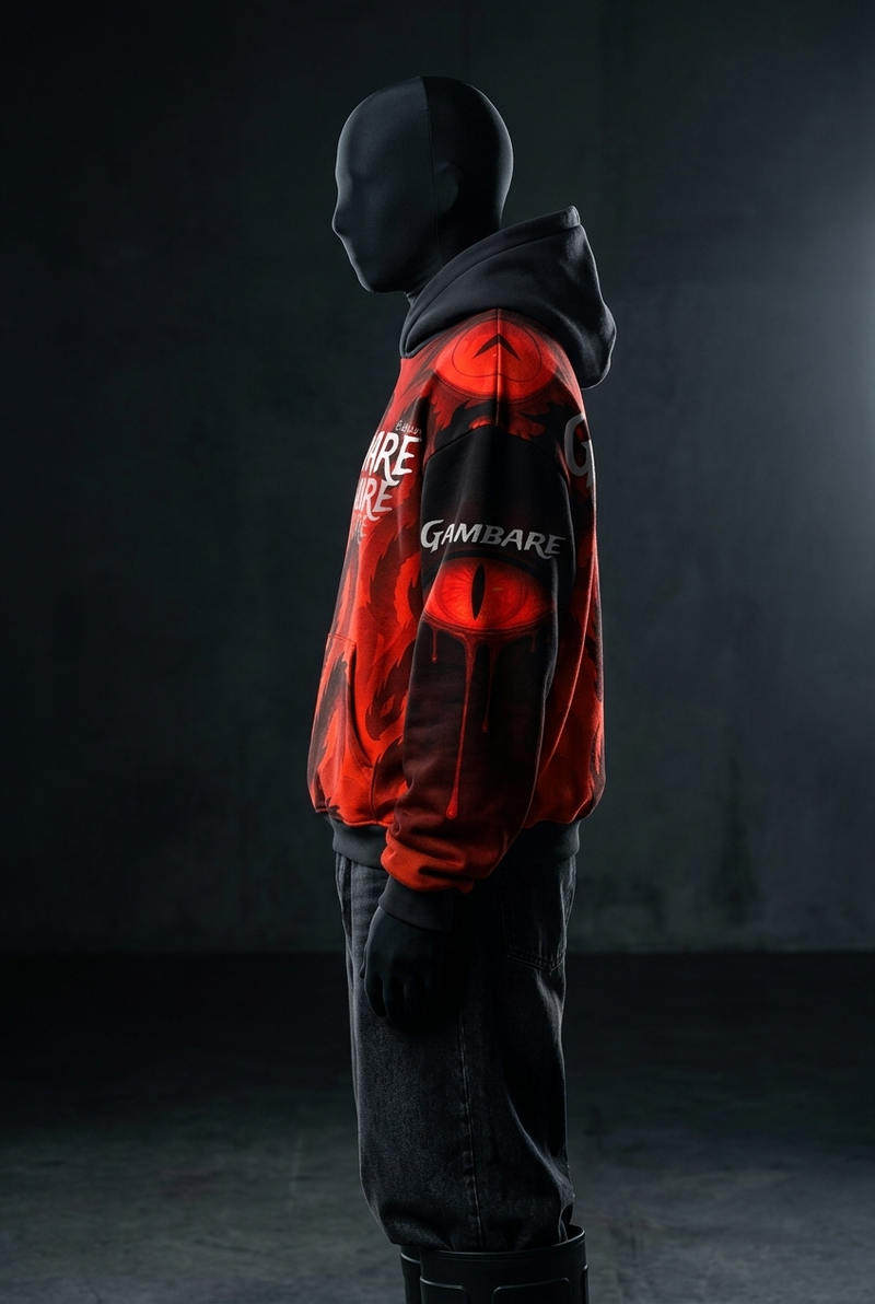 Gambare Dragon Signature Baggy Hoodie