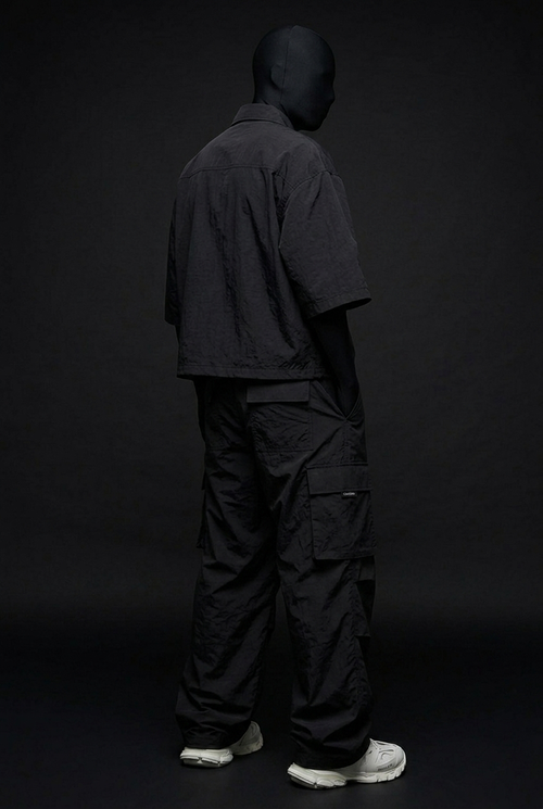 Obsidian Tactical Crush-Nylon Zip Co-ord Set