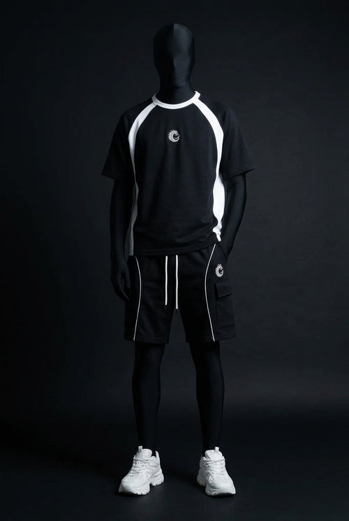 Void Black Club-Terry Luxury Co-ord Set