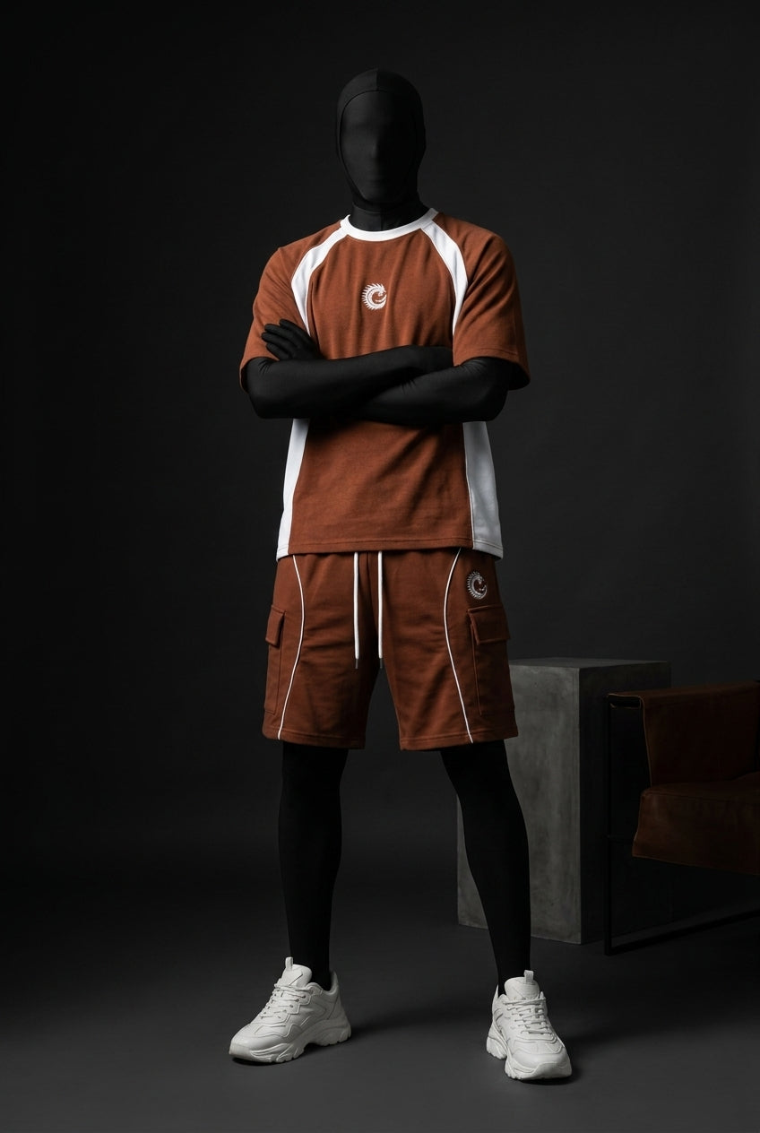 Terra Brown Club-Terry Luxury Co-ord Set