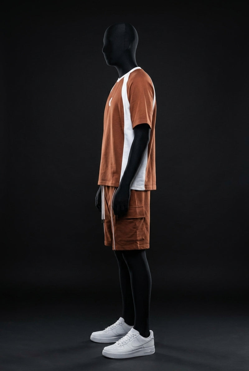 Terra Brown Club-Terry Luxury Co-ord Set