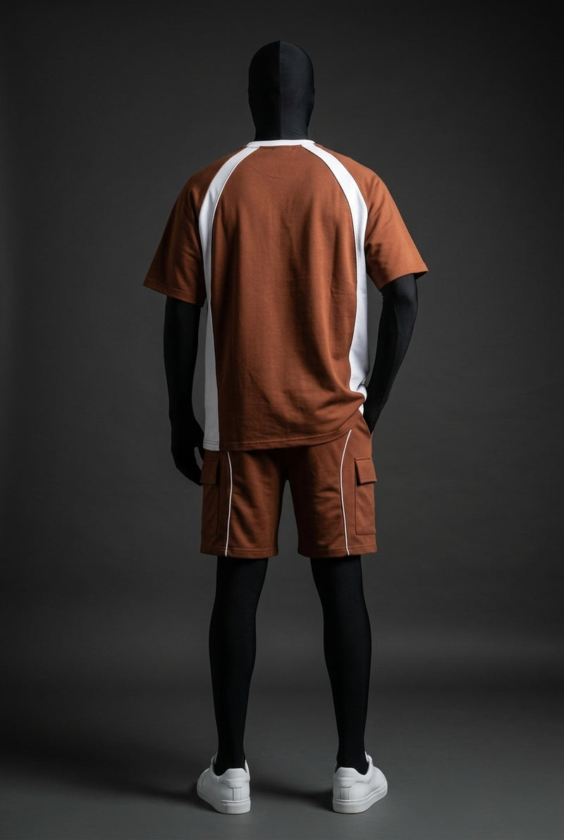 Terra Brown Club-Terry Luxury Co-ord Set