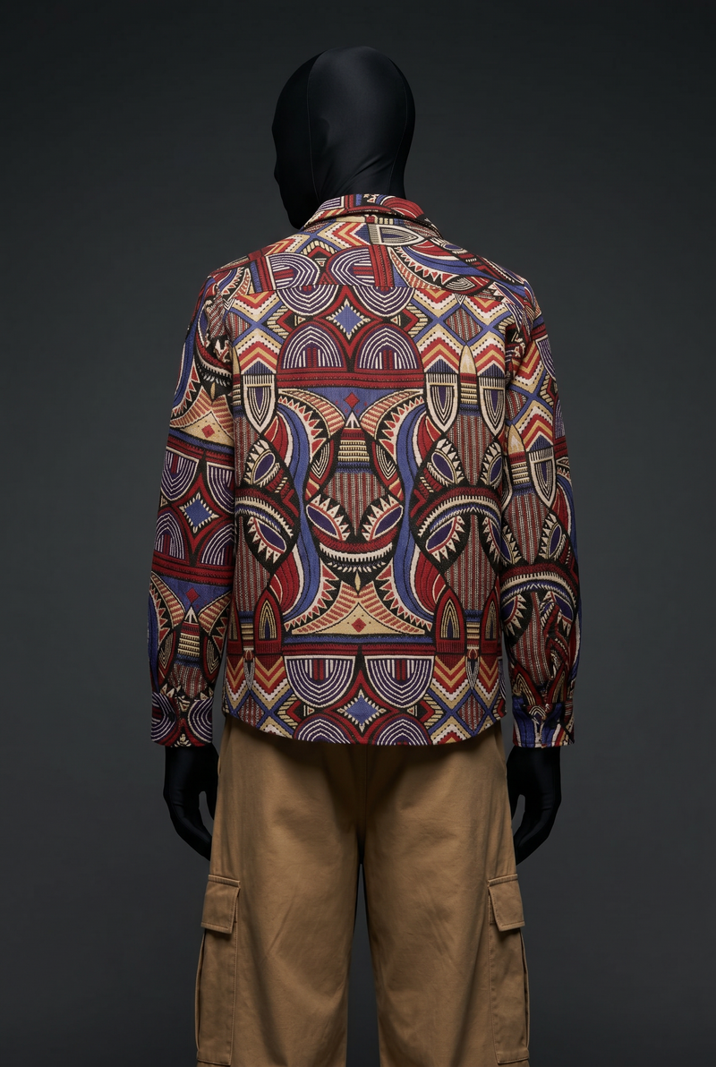 Cultural Reign Luxury Tapestry Overshirt
