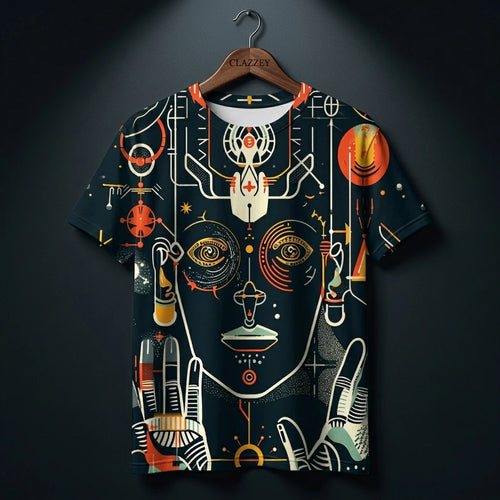 Futuristic Oracle Printed Tee