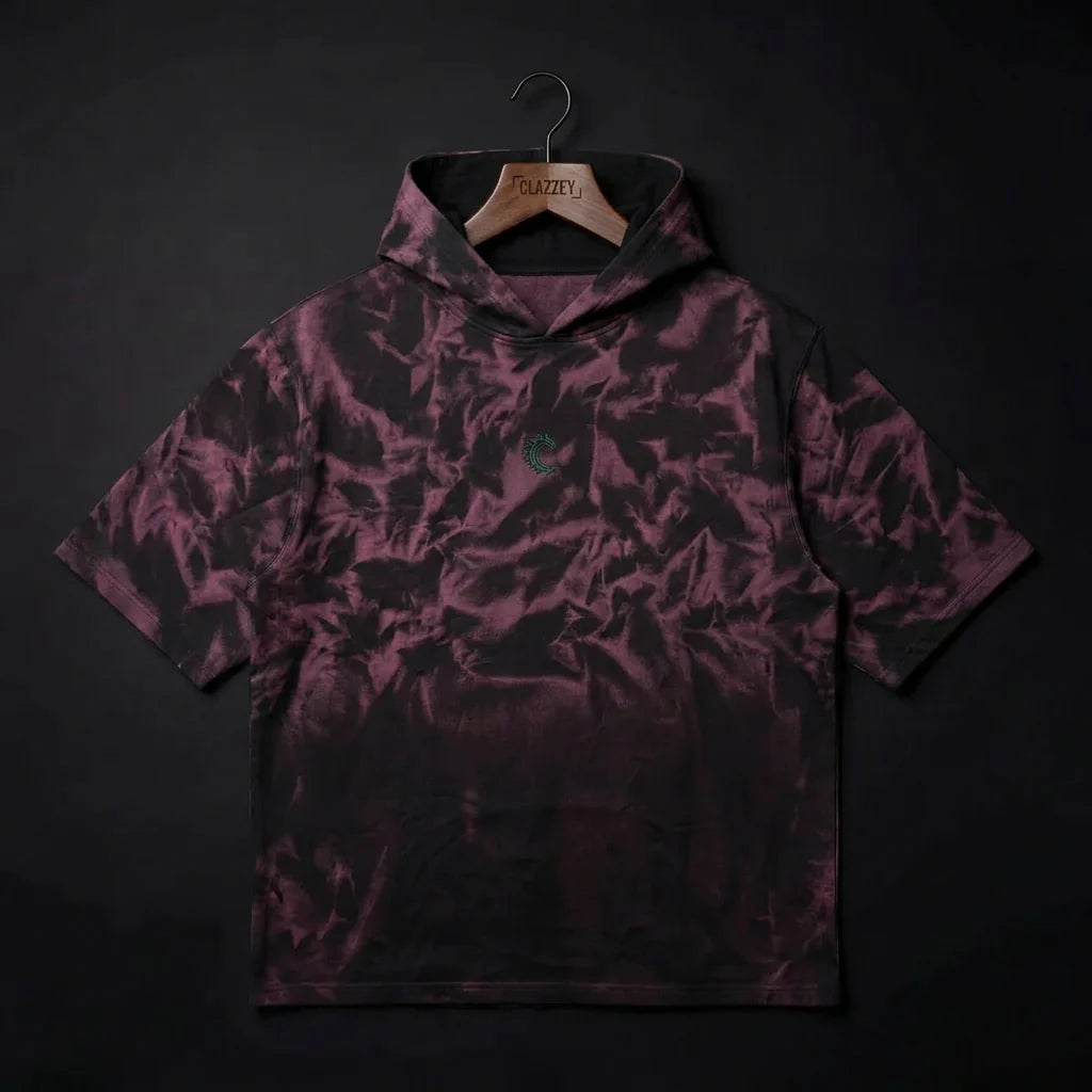 Shadow Mist Oversized Hoodie - Sleek Streetwear Comfort