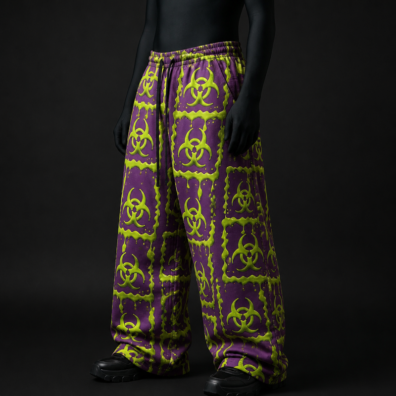 Biohazard Drip Baggy Pants