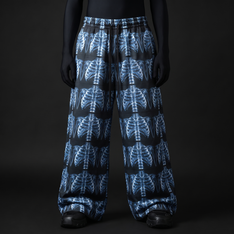 X-Ray Ribcage Baggy Pants