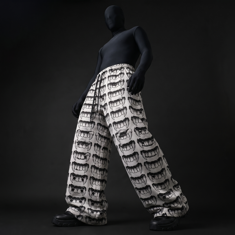 Vampire Fangs Baggy Pants