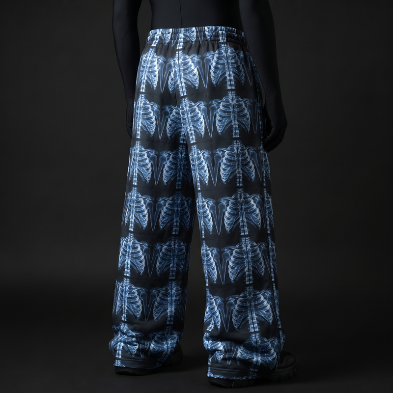 X-Ray Ribcage Baggy Pants