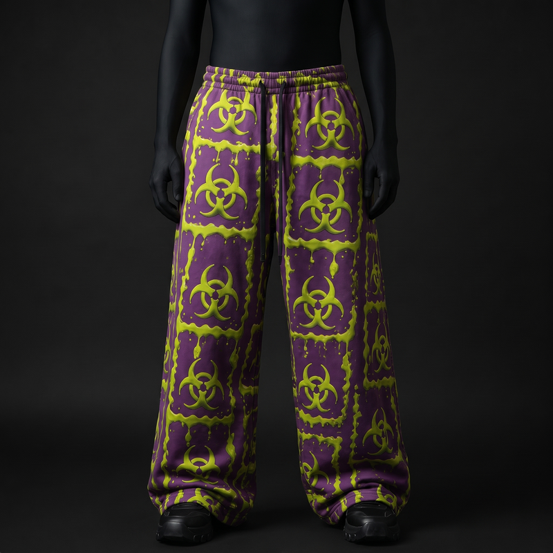 Biohazard Drip Baggy Pants