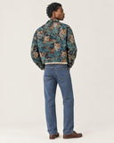 Jungle Royalty Luxury Tapestry Overshirt - back