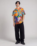 Jungle Trip graphic relaxed tee full look