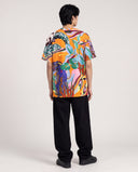 Jungle Trip graphic relaxed tee back view
