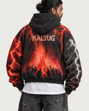 Kalyug heavyweight graphic hoodie - hood and back print
