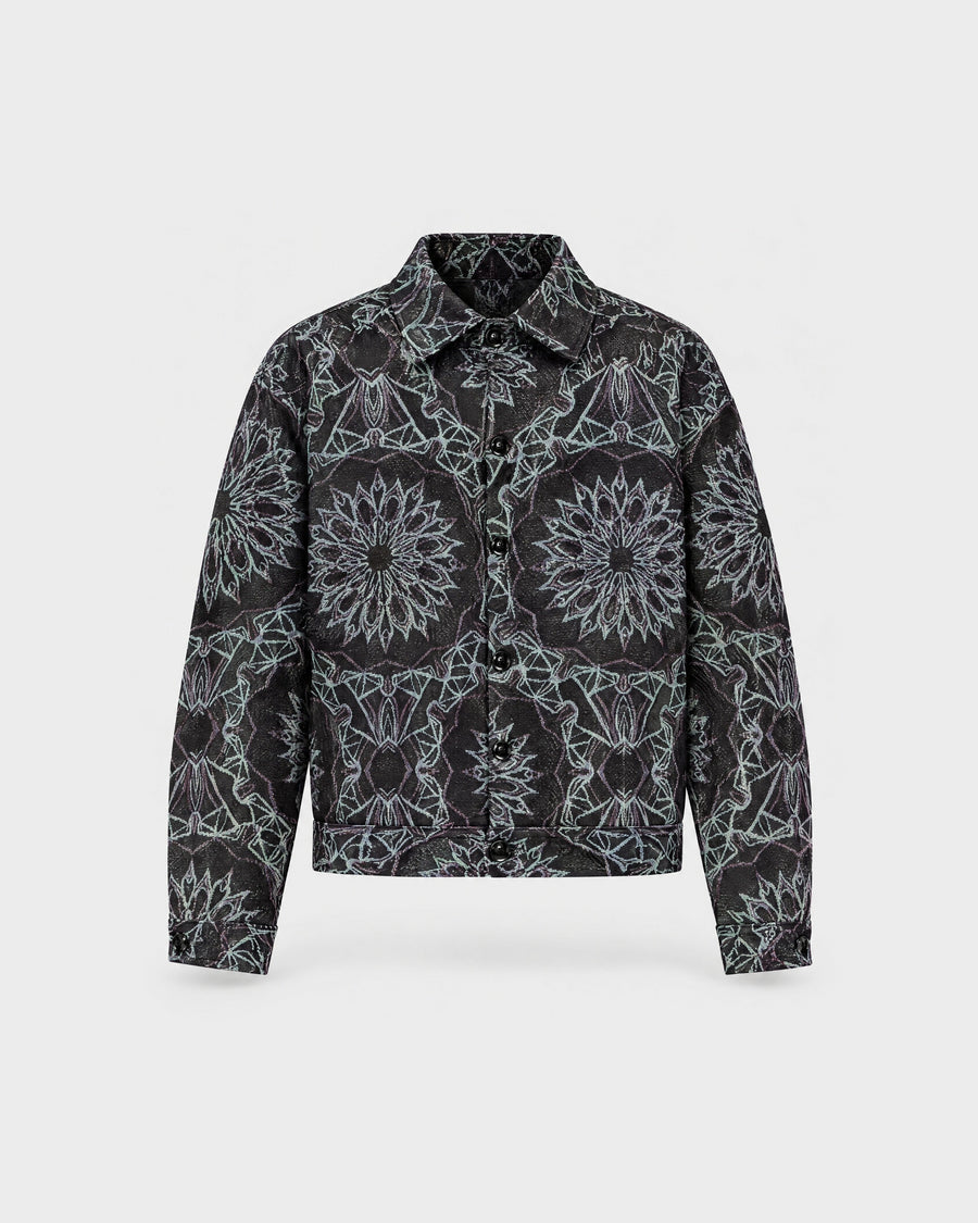 Mandala Web Luxury Tapestry Overshirt