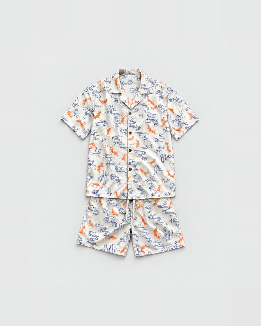 Maritime Wave Relaxed-Fit Co-ord Set