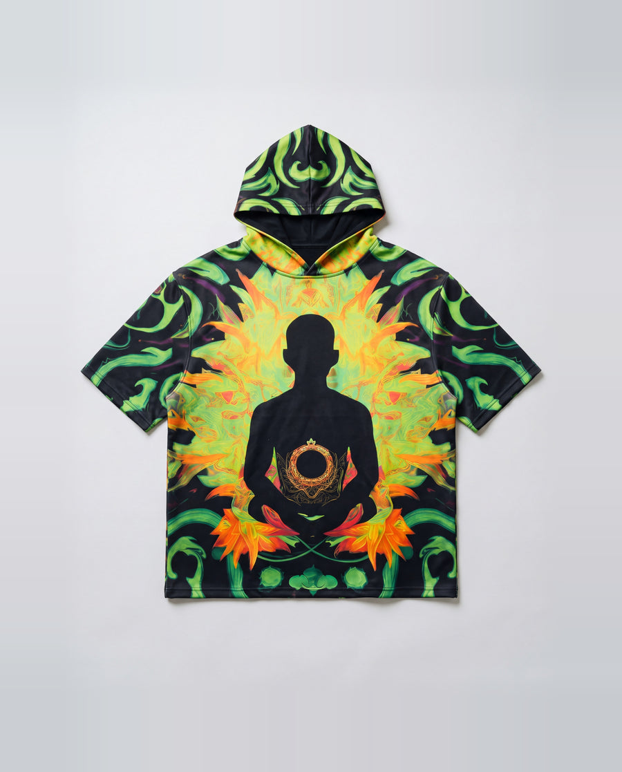 Meditate Mode Oversized Hoodie