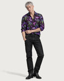 Abyssal Tide Neon Serpent Premium Shirt front view