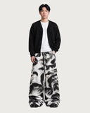 Noir Visage baggy pants – full look on model