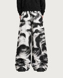 Noir Visage baggy pants – back view