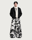 Noir Visage baggy pants – winter outfit
