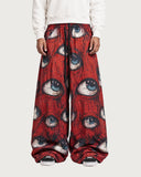 Ocular Crimson baggy pants – front view