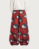 Ocular Crimson baggy pants – back view