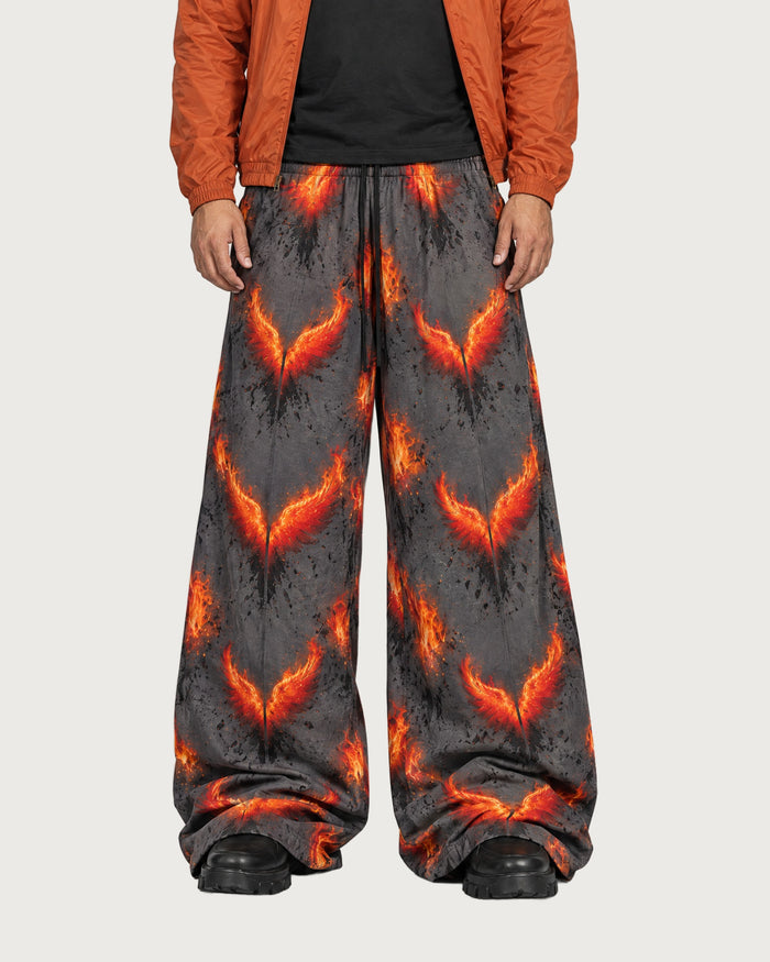 Phoenix Flame Baggy Pants