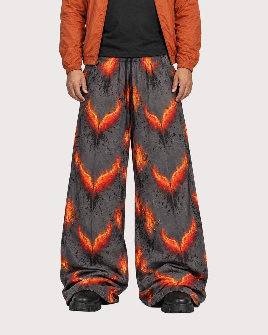 Phoenix Flame Baggy Pants