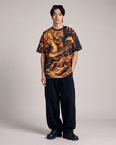 Predator's graphic relaxed tee on model