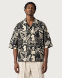 Renaissance Boxy-Fit Cuban Shirt front view