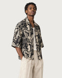 Renaissance Boxy-Fit Cuban Shirt side view