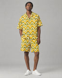 The Retro Wave co-ord set worn, front view
