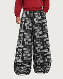 Revolt Typography baggy pants – walking
