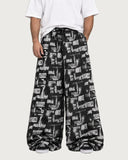 Revolt Typography baggy pants – summer outfit