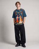 Royal Union graphic relaxed tee full look