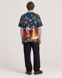 Royal Union graphic relaxed tee back view