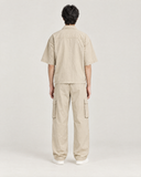 Sandstorm Tactical Nylon Zip Co-ord Set - on model, back