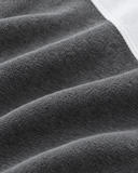 Steel Grey Club-Terry Co-ord Set - 280 GSM terry fabric close-up