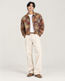 Solar Symphony tapestry shacket styled on model - full look