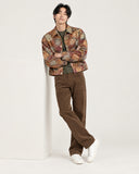 Solar Symphony tapestry shacket - styled look two