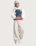 Spirit of the Wind heavyweight graphic hoodie - beanie styling