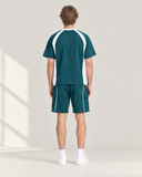 Sage Stealth Club-Terry Co-ord Set - on model, back