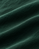 Teal Zenith Nylon Zip Co-ord Set - nylon fabric close-up