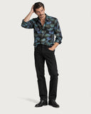 Viper Void Premium Iridescent Cotton Shirt half-tucked into black jeans