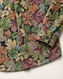 Whispering Leaves tapestry overshirt - hem and cuff detail